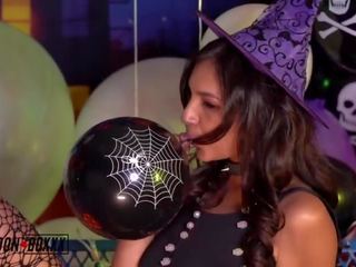 Wünschenswert witch kätzchen carrera halloween ballon b2p - amateurboxxx