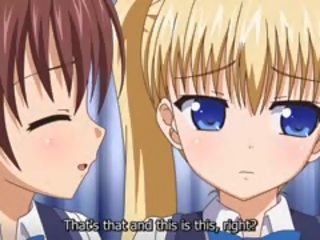 Crazy Romance Anime clip With Uncensored Big Tits, Group