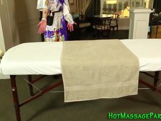 Marvellous азіатська масажистка відстій