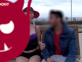 Letsdoeit - španielske pornohviezda výbery hore & fucks an amatérske kámoš