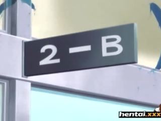 De school- sletten houdt neuken toevallig studenten - hentai.xxx