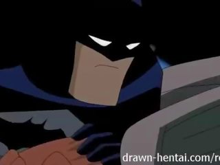 Justice League Hentai - Two chicks for Batman