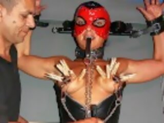 Fetish xxx movie with masked muscle milf