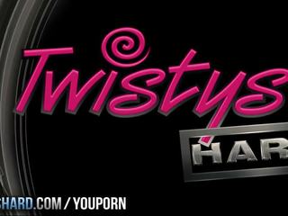 Twistys Hard - Dani Jensen takes big phallus