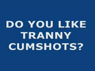Transsexual shoots enorme maciço spurting ejaculação em webcam