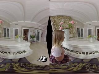 Young lady Seduces Her Piano Teacher! (VR)