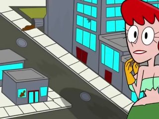 Giantess flash animasi: mom vs mom by a buta woman x2