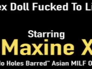 Todellinen elämä aasialaiset xxx elokuva nukke maxine x nussii valkoinen & musta cocks&excl;