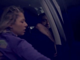 Blonde Hitchhiker Getting Dped by Big Cocked Creepy Bros