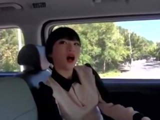 Ahn hye jin warga korea muda wanita bj streaming kereta x rated video dengan langkah oppa keaf-1501
