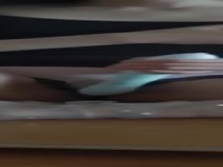 Quick morning orgasm in front of mirror with a vibrator sex clip films