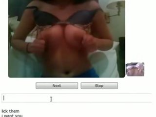 Chatroulette Teen Likes To Give Boobjobs