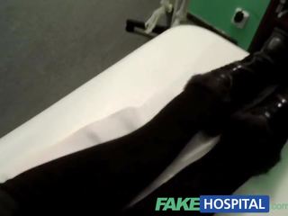 FakeHospital Spy on attractive teen slowly seduced and takes creampie from the master