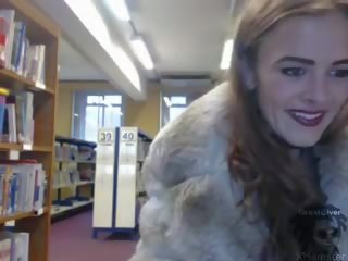 Fur coat webcam