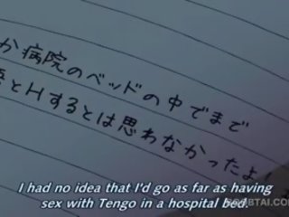 Delicaat hentai adolescent krijgt geneukt doggy stijl in bed