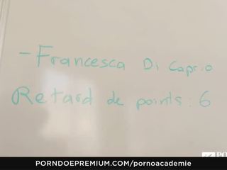 Πορνό academie - sultry σχολείο damsel francesca di caprio σκληρό πορνό πρωκτικό και dp σε τρίο
