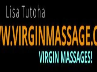 Magnificent mastna bejba reaches orgazme v masaža