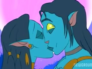 Avatar - exceptional Na'vi sex video
