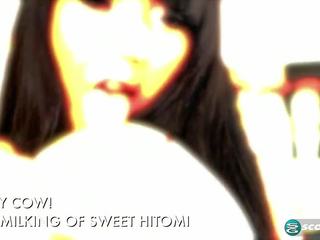 Holy Cow The Milking Of Sweet Hitomi