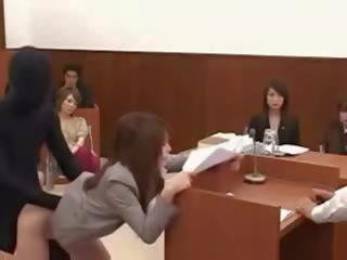 Japanisch honig anwalt wird gefickt von ein invisible mann