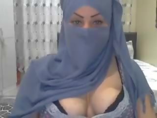Gira hijabi namorada webcam exposição, grátis porcas filme 1f