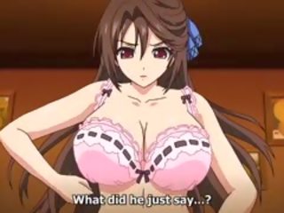 Gek groot tieten anime mov met ongecensureerde scènes