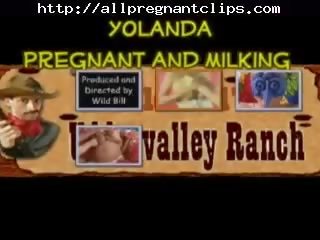 Wild Bill's Prego And Milking Yolanda pregnant preg prego preggo