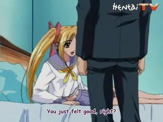 Blonde Anime porn Dolls Talks To Her launch Love youngster