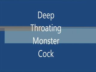 Monstercock diepe keel