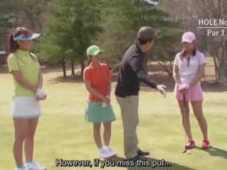 Υπότιτλους μη λογοκριθείς hd ιαπωνικό γκολφ ύπαιθρο exposure