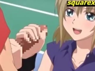 Pieprzenie na tenis sąd hardcore anime pokaz