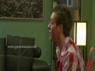 הומוסקסואל mate curiosity introduces שלו סקס סרט vid bondman