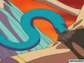 Hentai babe fucked oleh tentacles