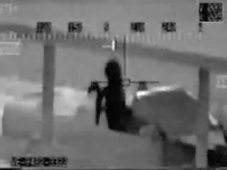 Piccolo nightvision cazzo con uno helicopter in irak
