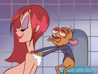Ren and Stimpy - middle-aged Party Cartoon