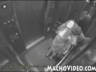 Elevator fotoaparatas captures x įvertinti klipas scena