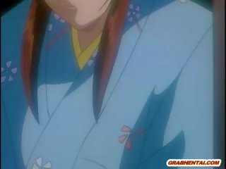 Lang hår japansk anime grand knulling